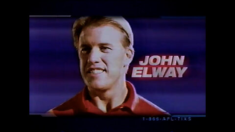 December 17, 2002 - John Elway Arena Football League Promo