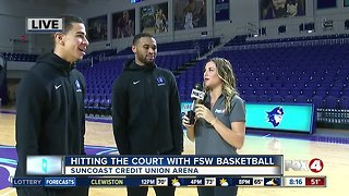 Hitting the court with FSW men's basketball