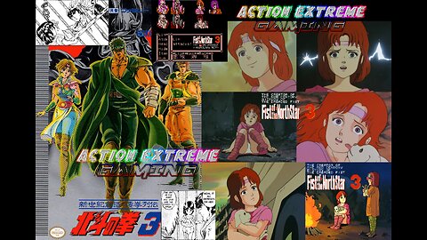Action Extreme Gaming 2024 - Hokuto no Ken 3: Shin Seiki Souzou Seiken Restuden (NES/Famicom) - Random Sneak Preview Gameplay [English Fan Translation]