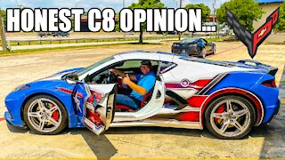 Corvette World Rob DRIVES MY C8 & Tells ALL! *Mid Engine C8*