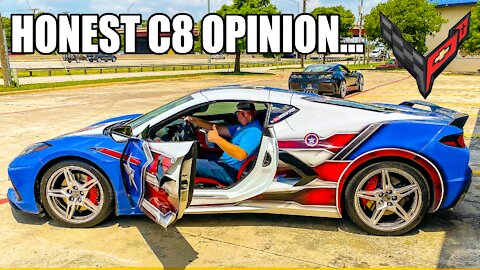 Corvette World Rob DRIVES MY C8 & Tells ALL! *Mid Engine C8*