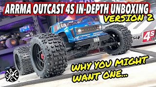 In-Depth ARRMA Outcast 4s Unboxing - Why Would You Buy This Instead Of A 6s Outcast?