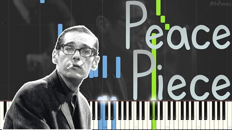 Bill Evans - Peace Piece 1958 (Solo Jazz Piano Synthesia)