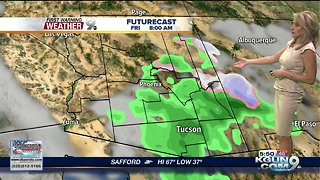 Valley rain, mountain snow, and cooler temps coming!