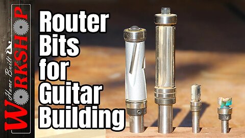 Router Bits I use for Guitar Building | As requested by You