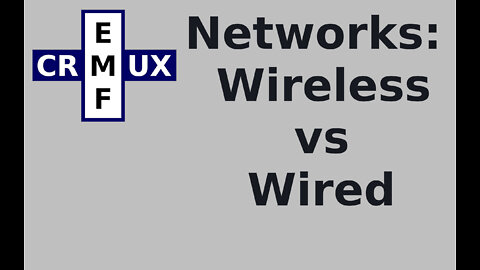 Wired vs Wireless Networking: EMF Reduction EMFCrux 0009