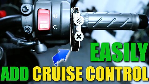 Atlas Throttle Lock Installation - Easily Add Cruise Control To Your Motorcycle