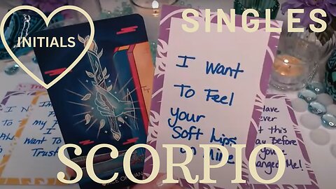 SCORPIO SINGLES ♏ 💖I CAN'T WAIT TO KISS YOU!💋🪄WHEN YOU LEAST EXPECT IT😲💌 NEW LOVE /SINGLES SCORPIO 💖