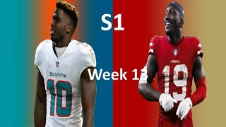 Madden Nfl 23 49ers Vs Dolphins Simulation Franchise S1 W13 | 4K