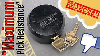 [1531] Novice-Level Security: Nu-Set Hidden Shackle Padlock