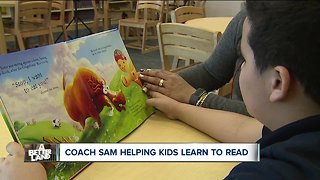 Former Browns 'Coach Sam' leading the way for children's literacy in Cleveland
