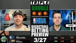 NBA Picks & Predictions | Mavericks vs Pacers | Sixers vs Nuggets | SM Triple-Double for March 27