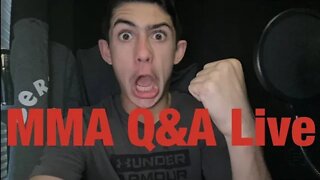 Bert MMA Q&A Livestream #1