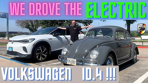 We Test Drove the VW ID.4 and it's Pretty Cool!