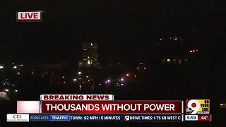 Power outage puts Walnut Hills, Mt. Adams in the dark