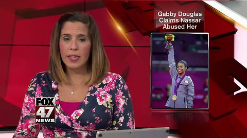Olympic gymnast Gabby Douglas says Nassar abused her