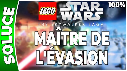 LEGO Star Wars : La Saga Skywalker - MAÎTRE DE L'ÉVASION - 100% - Minikits et défis [FR PS5]