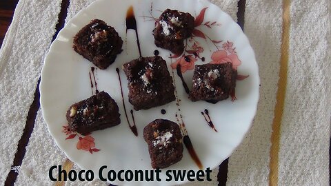 Easy And quick Coconut Chocolate |Simple Bengali Style Sweet Recipe