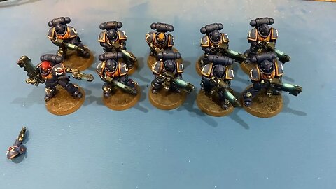 Painting and Magnetizing Primaris Hellblasters for the Ultramarines - Warhammer 40k