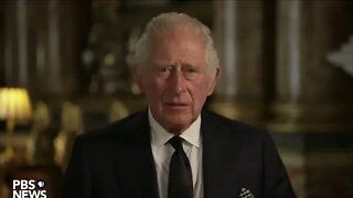 King Charles III gives 1st address to Britain and the Commonwealth as the NEW KING
