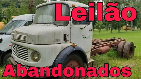 Ep.20 🚚 Leilão de Caminhões Abandonados