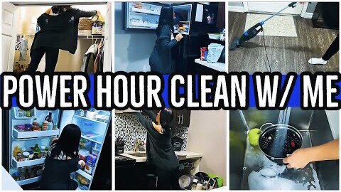 *NEW* POWER HOUR SUMMER CLEAN WITH ME 2021 | EXTREME SPEED CLEANING MOTIVATION |ez tingz