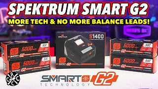 New Spektrum Smart G2 S1400 Charger and LiPo Batteries - NO MORE BALANCE LEAD!!!