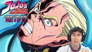 WTF AN ALIEN?! | JJBA Part 4: Diamond is Unbreakable Ep 27 | REACTION