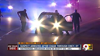 Suspect arrested after multi-state chase