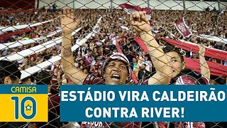 Torcida do LANÚS faz estádio virar CALDEIRÃO contra o RIVER!