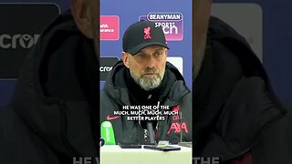 'It is Alexander-Arnold and if he is not performing, everybody is talking about it!' | Jurgen Klopp