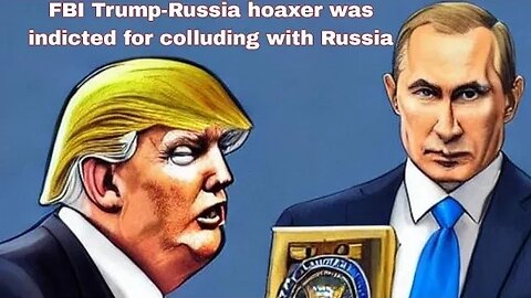 FBI Trump-Russia hoaxer was indicted for colluding with Russia #GoRight News with Peter Boykin