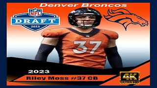 Riley Moss Madden 23 Draft