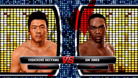 UFC Undisputed 3 Gameplay Jon Jones vs Yoshihiro Akiyama (Pride)