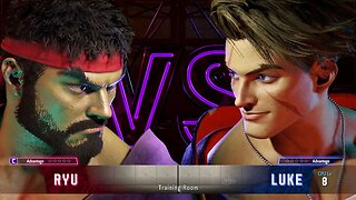 Street Fighter 6 - Ryu vs Luke