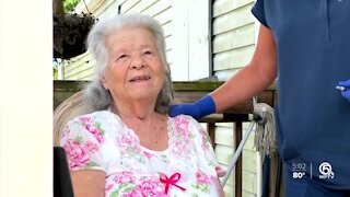 Mobile health care group for homebound seniors receives COVID-19 vaccines