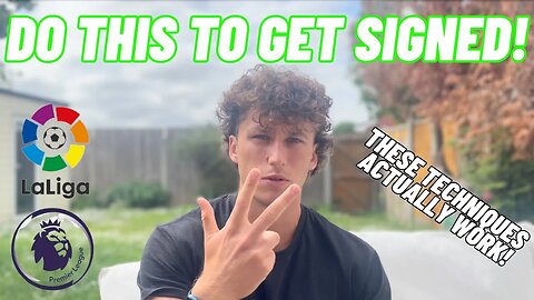 How To Get Signed By Pro Football Clubs! **THIS ACTUALLY WORKS**