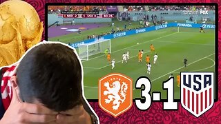 AMERICAN REACTS TO NETHERLANDS (3) VS USA (1) | FIFA WORLD CUP QATAR 2022