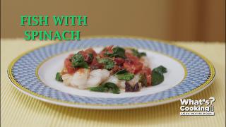 Fish with Spinach