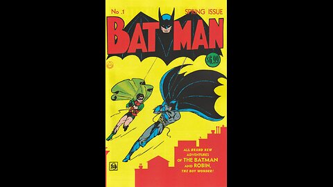 Batman -- Issue 1 (1940, DC Comics) 2023 Facsimile Edition Review