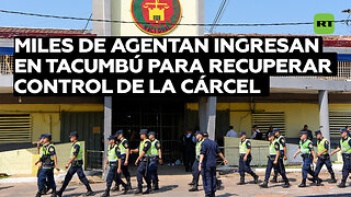 Macrooperativo policial y militar en Paraguay para recuperar el control de una prisión