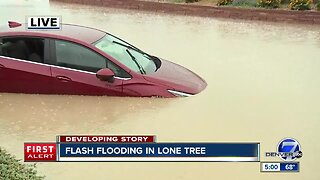 Strong storms move through the Denver area