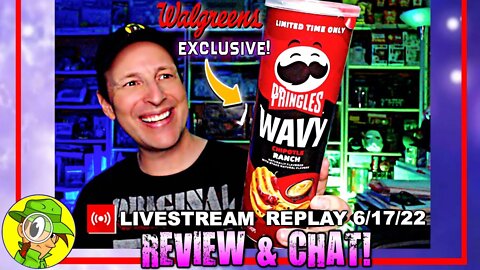 Pringles® 🥔 WAVY CHIPOTLE RANCH Review 〰️🔥🥛 Livestream Replay 6.17.22 ⎮ Peep THIS Out! 🕵️‍♂️