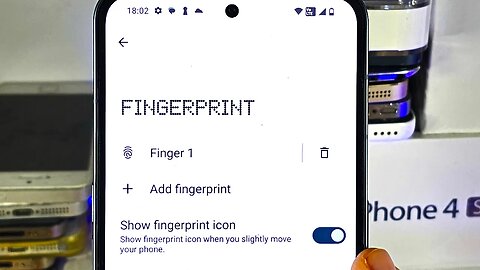 ANY Nothing Phone How To Remove Fingerprint Animation