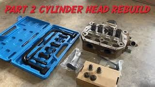 Polaris RZR 800 Top End Rebuild Part 2 Cylinder Head