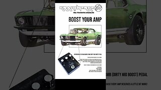 DMB Boost Pedal - Tube Screamer Killer