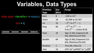 Variables, Data Types, Primitive, Reference, Java - AP Computer Science A