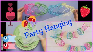 DIY Craft Party Hanging Decoration