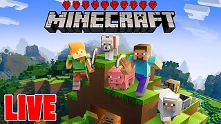 Minecraft Hardcore LIVE - Forever Night Time #5
