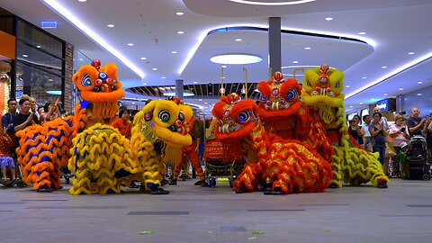 Lion Dance Chinese New Year CNY Heres Luck Lottery Australia